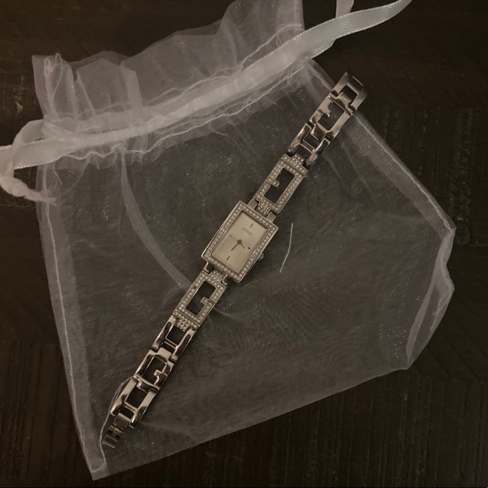 Guess Square Face Watch w/ Extensions